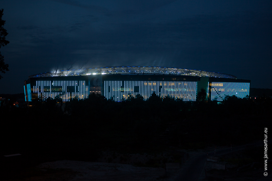 ASS HLN Ghelamco Arena by night